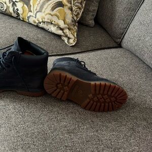 Timberland Kids Black and Brown Boots